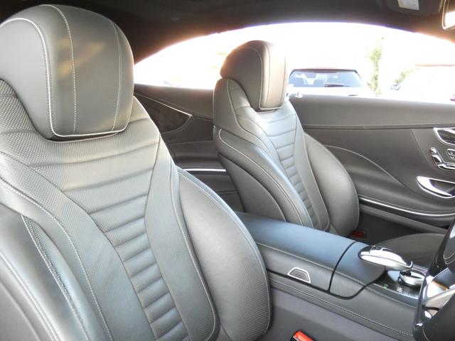 Ｓクラス Ｓ５５０　クーペ　ＡＭＧライン　レーダーＰＫＧ　ナッパ革／ベンチレーター／マッサージ　ガラスルーフ　ナビＴＶ　３６０度カメラ　ブルメスター　ヘッドアップＤ　ＡＭＧエアロ／２０ＡＷ　エアバランスＰ　自動トランク　ＬＥＤライト　２年保証（22枚目）
