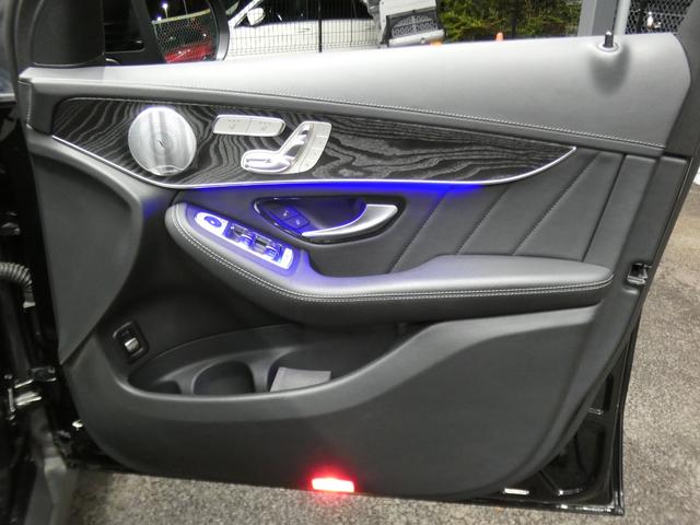 ＧＬＣ ＧＬＣ４３　４マチック　レザーＥＸＣ　後期　黒本革／ベンチレーター　パノラマＳＲ　ＭＢＵＸナビ　地デジ　３６０度カメラ　ブルメスター　ヘッドアップＤ　レーダーセーフティＰ　エアバランスＰ　ＡＭＧエアロ／２０ＡＷ　２年保証付（28枚目）