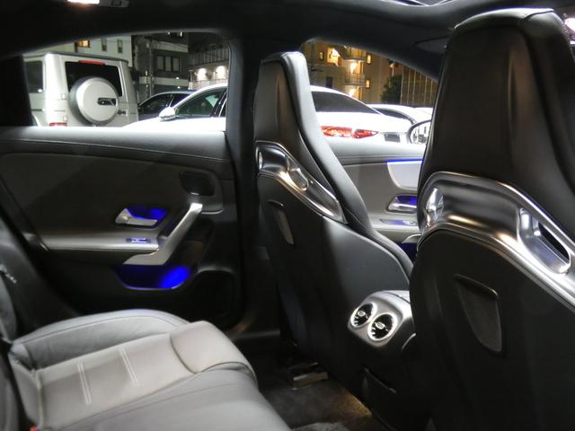 ＣＬＡクラス ＣＬＡ４５　Ｓ　４マチック＋　ＡＭＧパフォーマンス／ＡＭＧアドバンスドＰ　灰黒シート　パノラマＳＲ　ＭＢＵＸナビ　地デジ　３６０度カメラ　ブルメスター　ＨＵＤ　パフォーマンスシート／ステアリング　ＡＭＧエアロ／１９ＡＷ　２年保証付（24枚目）