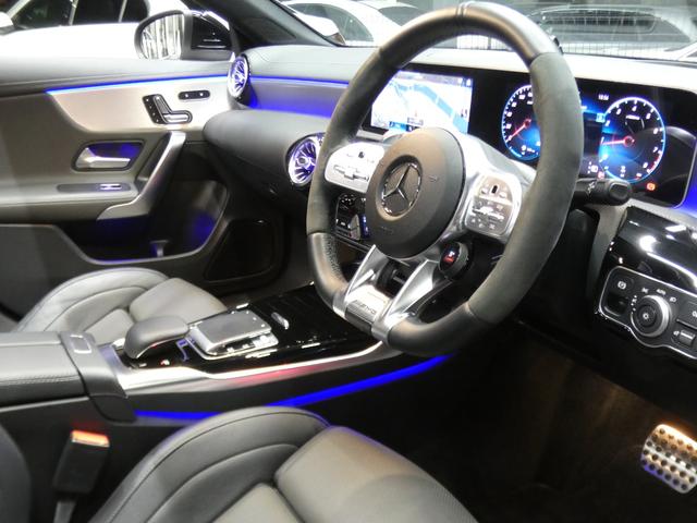 ＣＬＡクラス ＣＬＡ４５　Ｓ　４マチック＋　ＡＭＧパフォーマンス／ＡＭＧアドバンスドＰ　灰黒シート　パノラマＳＲ　ＭＢＵＸナビ　地デジ　３６０度カメラ　ブルメスター　ＨＵＤ　パフォーマンスシート／ステアリング　ＡＭＧエアロ／１９ＡＷ　２年保証付（26枚目）