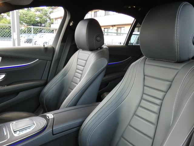 Ｅクラス Ｅ２００　スポーツ　ＡＭＧラインインテリア／ＥＸＣ－Ｐ　後期型　１オーナー　ＢＳＧ搭載　ＡＭＧエアロ／１９ＡＷ　ナッパ革／前後ヒーター　ＭＢＵＸナビ　地デジ　３６０度カメラ　Ａカープレイ　ブルメスター　ＨＵＤ　２年保証付（7枚目）