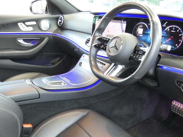 Ｅクラス Ｅ２００　スポーツ　ＡＭＧラインインテリア／ＥＸＣ－Ｐ　後期型　１オーナー　ＢＳＧ搭載　ＡＭＧエアロ／１９ＡＷ　ナッパ革／前後ヒーター　ＭＢＵＸナビ　地デジ　３６０度カメラ　Ａカープレイ　ブルメスター　ＨＵＤ　２年保証付（24枚目）