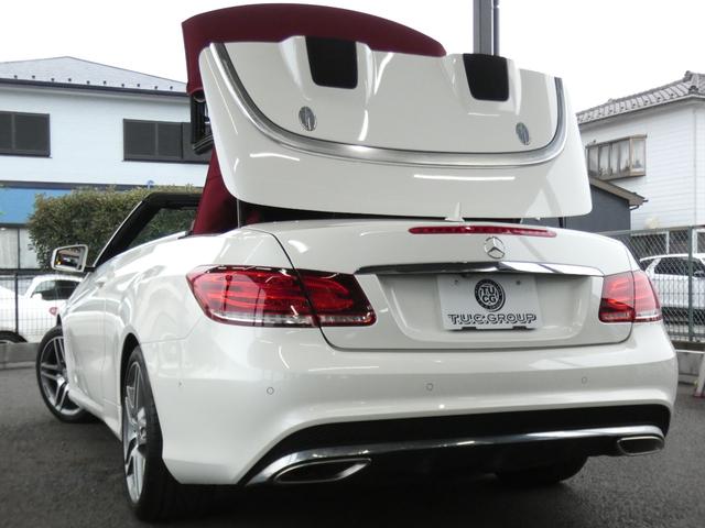 Ｅクラス Ｅ２５０カブリオレ　ＡＭＧスポーツ／コンフォート／レーダーセーフティＰＫＧ　後期　ダークレッド幌　ベンガルレッドレザー／エアスカーフ／ヒーター　ナビ　地デジ　３６０度カメラ　エアキャップ　ＡＭＧエアロ／１８ＡＷ　２年保証（32枚目）