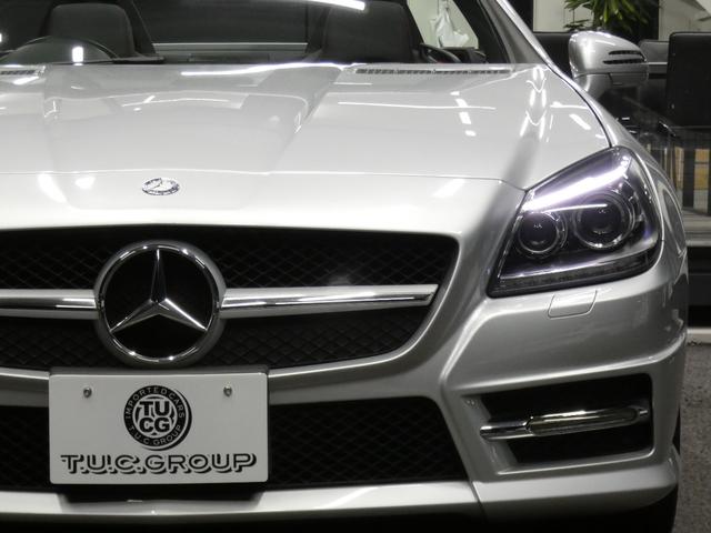 SLK SLK200ブルーエフィシェンシー AMGスポーツPKG 1オーナー AMGエアロ/18AW 黒本革/ヒーター/エアスカーフ 純正ナビ 地デジ ダイナミックハンドリングP パドルシフト キセノンライト インテリジェントライト 2年保証付(34枚目)