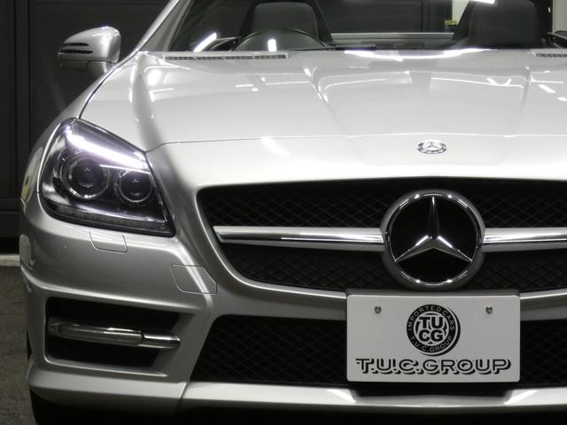SLK SLK200ブルーエフィシェンシー AMGスポーツPKG 1オーナー AMGエアロ/18AW 黒本革/ヒーター/エアスカーフ 純正ナビ 地デジ ダイナミックハンドリングP パドルシフト キセノンライト インテリジェントライト 2年保証付(35枚目)