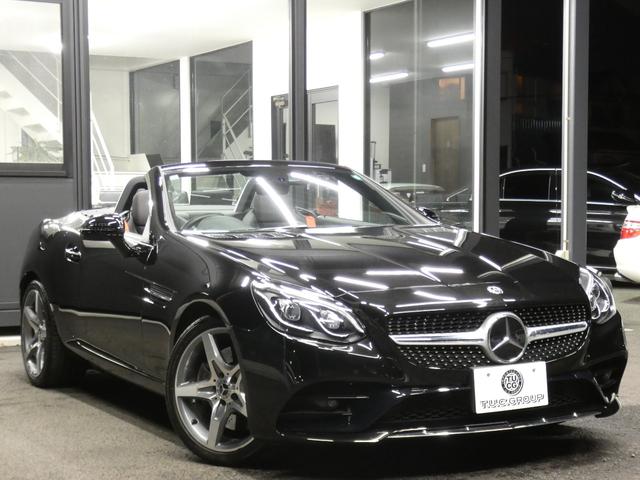 SLC SLC180 スポーツ レーダーPKG 黒本革/ヒーター HDDナビ 地デジ Aカープレイ Bカメラ パドルシフト 純正ドラレコ LEDライト/自動ハイビーム アンビエントライト AMGエアロ/18AW 2年保証付(20枚目)