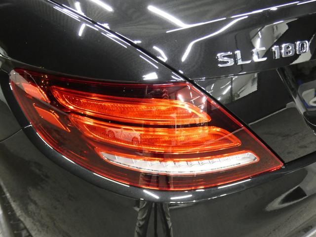 SLC SLC180 スポーツ レーダーPKG 黒本革/ヒーター HDDナビ 地デジ Aカープレイ Bカメラ パドルシフト 純正ドラレコ LEDライト/自動ハイビーム アンビエントライト AMGエアロ/18AW 2年保証付(39枚目)