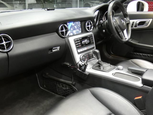 SLK SLK200ブルーエフィシェンシー トレンド REMUSマフラー トランクスポイラー レッドキャリパー 黒本革シート/ヒーター/エアスカーフ 純正HDDナビ 地デジ パドルシフト ドラレコ GPSレーダー キセノンライト/オートHB 2年保証付(8枚目)