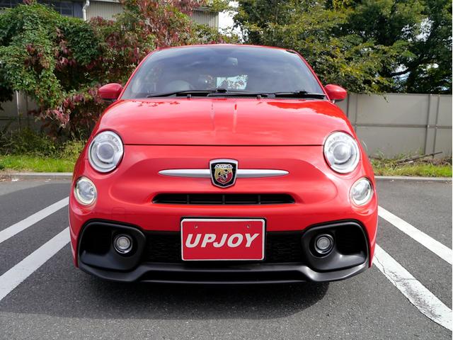 アバルト５９５ ベースグレード　１オーナー車　１４００ｃｃターボ　５速マニュアル　Ｌａｒｇｕｓ製車高調スペックＳ　調整式スタビリンク　車高調レンチ　レコードモンツァマフラー　スペアキー（2枚目）