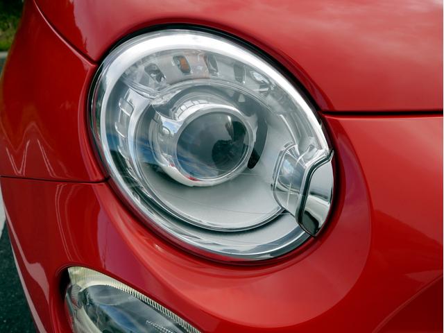 アバルト５９５ ベースグレード　１オーナー車　１４００ｃｃターボ　５速マニュアル　Ｌａｒｇｕｓ製車高調スペックＳ　調整式スタビリンク　車高調レンチ　レコードモンツァマフラー　スペアキー（17枚目）