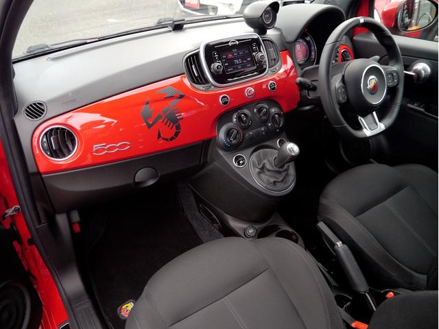 アバルト５９５ ベースグレード　１オーナー車　１４００ｃｃターボ　５速マニュアル　Ｌａｒｇｕｓ製車高調スペックＳ　調整式スタビリンク　車高調レンチ　レコードモンツァマフラー　スペアキー（51枚目）