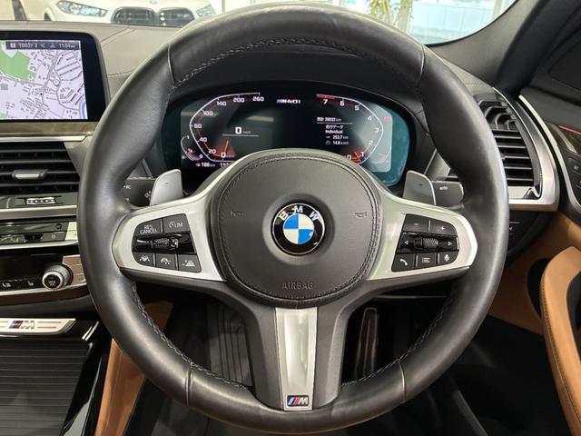 Ｘ４ Ｍ４０ｉ　全国２年保証、パノラマガラスサンルーフ、レザーシート、フルセグＴＶチューナー、２１インチアルミホイール、ＡＣＣ（14枚目）