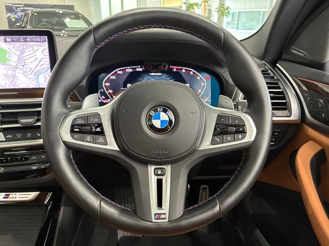 Ｘ３ Ｍ４０ｉ　雹害車両　全国２年保証　パノラマガラスサンルーフ　レザーシート　フルセグＴＶチューナー　ＬＥＤヘッドライト　パワーリアゲート　２０インチアルミホイール　ＡＣＣ（14枚目）