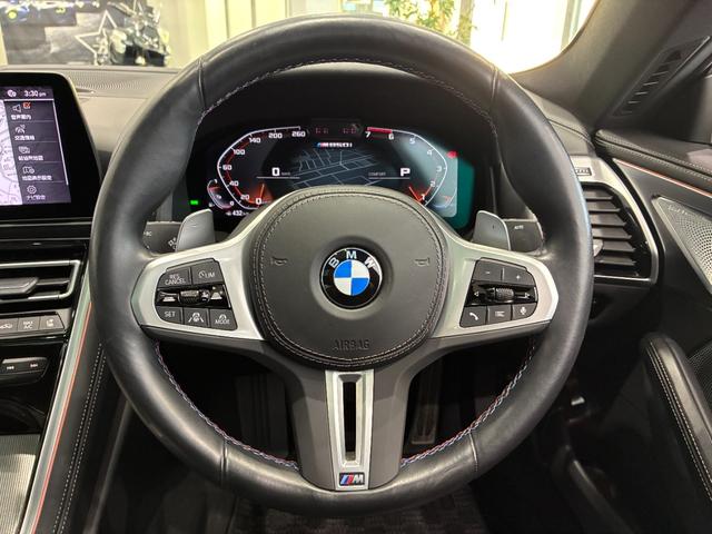 8シリーズ M850i xDrive グランクーペ 全国2年保証 Mパフォーマンスパッケージ ガラスサンルーフ フルセグTVチューナー B&Wスピーカー レザーシート パワーリアゲート LEDヘッドライト 19インチアルミホイール ETC ACC(14枚目)