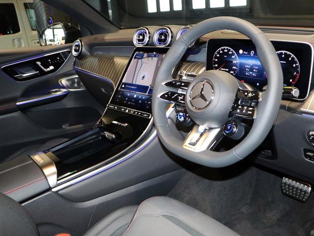 GLC GLC43 4MクーペAMGレザーエクスクルーシブP ナッパレザーシート パノラミックスライディングルーフ リアアクスルステアリング シートベンチレーター Burmester3Dサラウンドサウンドシステム レッドステッチ(11枚目)