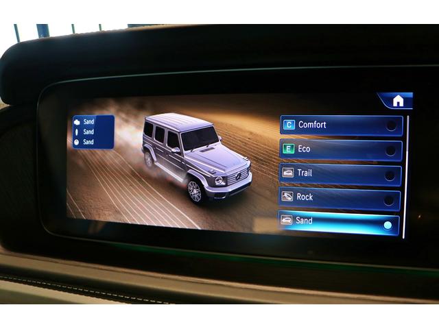 Ｇクラス Ｇ４５０ｄ　ＡＭＧラインパッケージ　ＭＡＮＵＦＡＫＴＵＲプログラムプラス　ロゴパッケージ　ボディ同色スペアタイヤリング　ツートンカラーステアリング　ウッドインテリアトリム（52枚目）