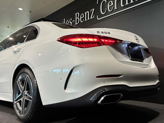 Cクラス C200アバンギャルド AMGラインパッケージ ドライバーズパッケージ パノラミックスライディングルーフ リアアスクルステアリング(7枚目)