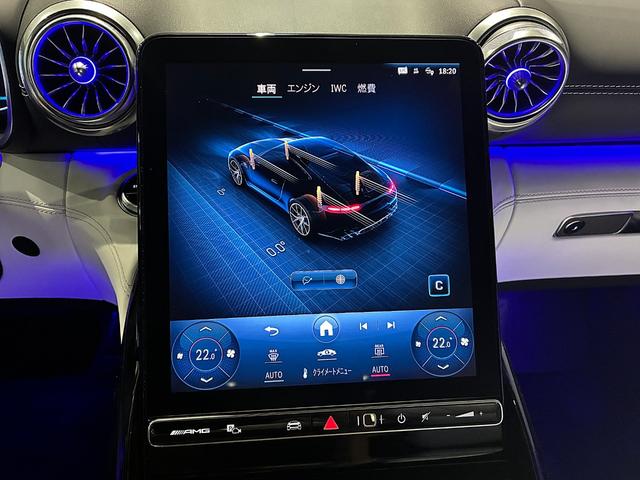 ＧＴ ４３　クーペ　ＡＭＧドライビングパッケージ　ヘッドアップディスプレイ　ホワイトレザー（ダイヤモンドステッチ）　リアアクスルステアリング　イエローキャリパー　可変式リアウイングスポイラー　ＭＢＵＸ（32枚目）