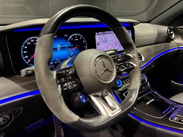 Eクラスステーションワゴン E63 S 4マチック+ ステーションワゴン エクスクルーシブパッケージ パノラミックスライディングルーフ アクティブマルチコントロールシート リラクゼーション機能 シートベンチレーター Burmesterサウンド マットブラック20インチアルミ(14枚目)