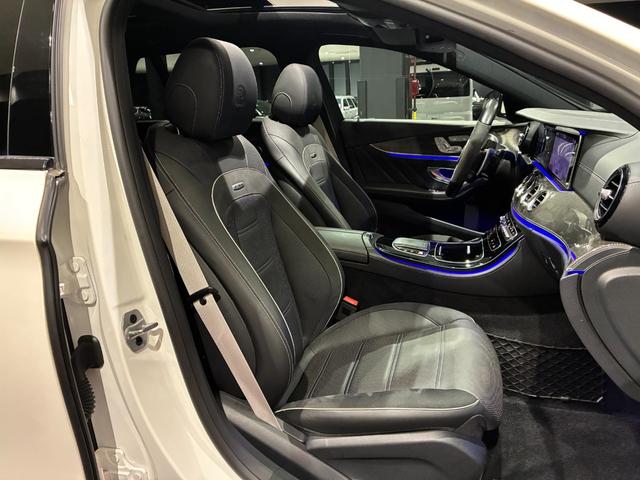 Eクラスステーションワゴン E63 S 4マチック+ ステーションワゴン エクスクルーシブパッケージ パノラミックスライディングルーフ アクティブマルチコントロールシート リラクゼーション機能 シートベンチレーター Burmesterサウンド マットブラック20インチアルミ(22枚目)