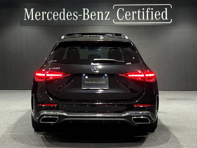 Ｃクラスステーションワゴン Ｃ２００ステーションワゴンアバンギャルドＡＭＧライン　パノラミックスライディングルーフ　ベーシックパッケージ　リアアクスルステアリング　６４色アンビエントライト　メルセデスミーコネクト搭載車（8枚目）