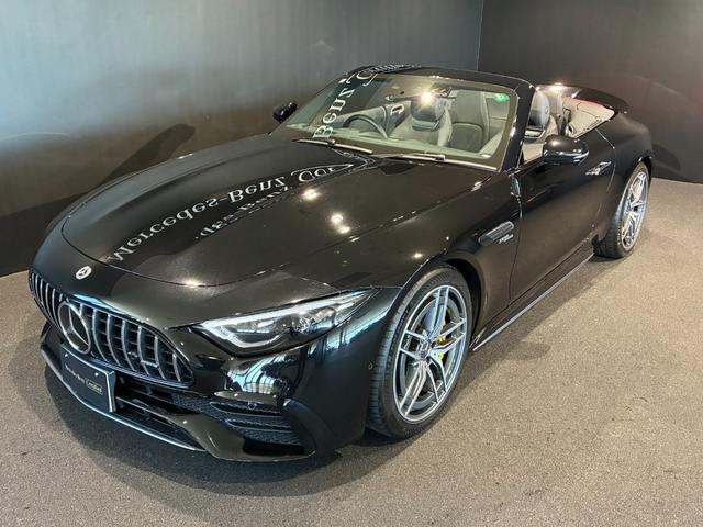 ＳＬ ＳＬ４３　ヘッドアップディスプレイ　２０インチアルミホイール　イエローキャリパー　ソフトトップ（レッド）　ＭＢＵＸ　６４色アンビエントライト　マルチビームＬＥＤヘッドライト　本革ナッパレザーシート（4枚目）