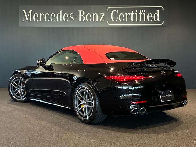 ＳＬ ＳＬ４３　ヘッドアップディスプレイ　２０インチアルミホイール　イエローキャリパー　ソフトトップ（レッド）　ＭＢＵＸ　６４色アンビエントライト　マルチビームＬＥＤヘッドライト　本革ナッパレザーシート（11枚目）