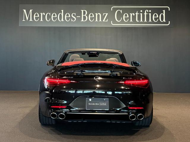 ＳＬ ＳＬ４３　ヘッドアップディスプレイ　２０インチアルミホイール　イエローキャリパー　ソフトトップ（レッド）　ＭＢＵＸ　６４色アンビエントライト　マルチビームＬＥＤヘッドライト　本革ナッパレザーシート（16枚目）