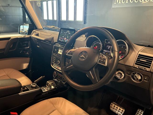 Gクラス G350d ラグジュアリーパッケージ スライディングルーフ 本革シート 前席・後席シートヒーター レーダーセーフティパッケージ(13枚目)