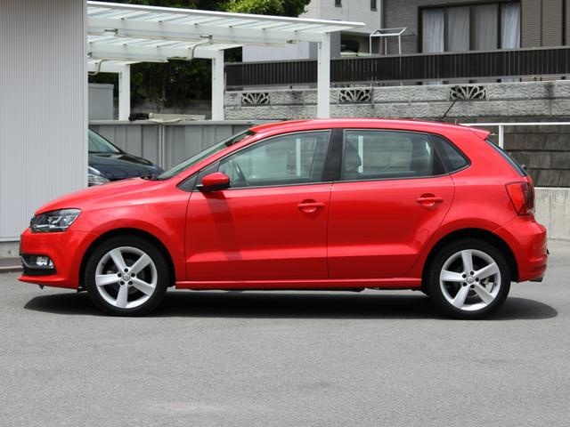 ポロ TSIハイライン LEDヘッドライト 革アルカンターラコンビシート シートヒーター 純正ナビ バックカメラ ETC 1オーナー 禁煙車(2枚目)