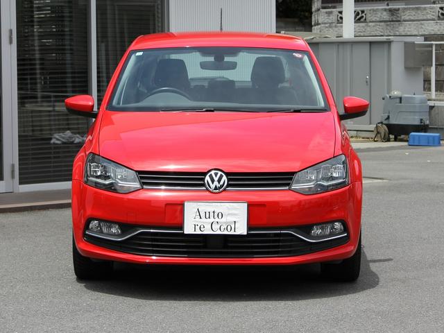 ポロ TSIハイライン LEDヘッドライト 革アルカンターラコンビシート シートヒーター 純正ナビ バックカメラ ETC 1オーナー 禁煙車(4枚目)