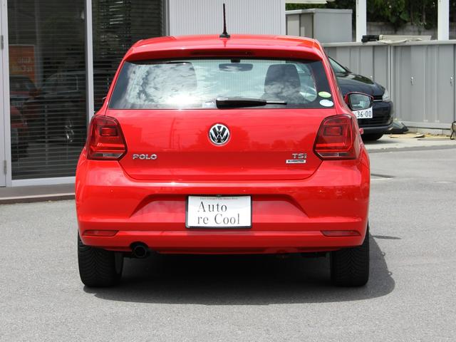 ポロ TSIハイライン LEDヘッドライト 革アルカンターラコンビシート シートヒーター 純正ナビ バックカメラ ETC 1オーナー 禁煙車(5枚目)