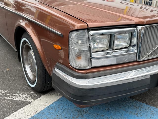 240 左ハンドル DL フルカスタム ブラウンレザー 角目四灯 メッキリング メッキミラー 社外オーディオ バックカメラ ETC パワーウィンドウ シートヒーター 保証付(14枚目)