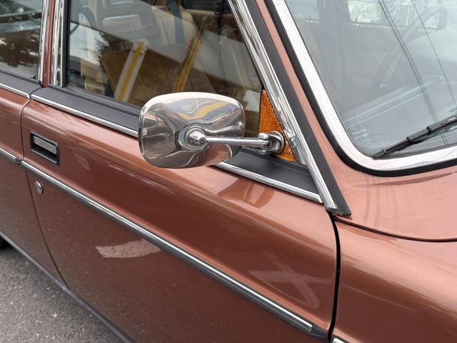 240 左ハンドル DL フルカスタム ブラウンレザー 角目四灯 メッキリング メッキミラー 社外オーディオ バックカメラ ETC パワーウィンドウ シートヒーター 保証付(16枚目)