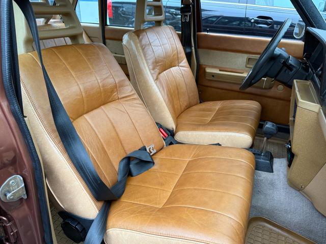 240 左ハンドル DL フルカスタム ブラウンレザー 角目四灯 メッキリング メッキミラー 社外オーディオ バックカメラ ETC パワーウィンドウ シートヒーター 保証付(26枚目)