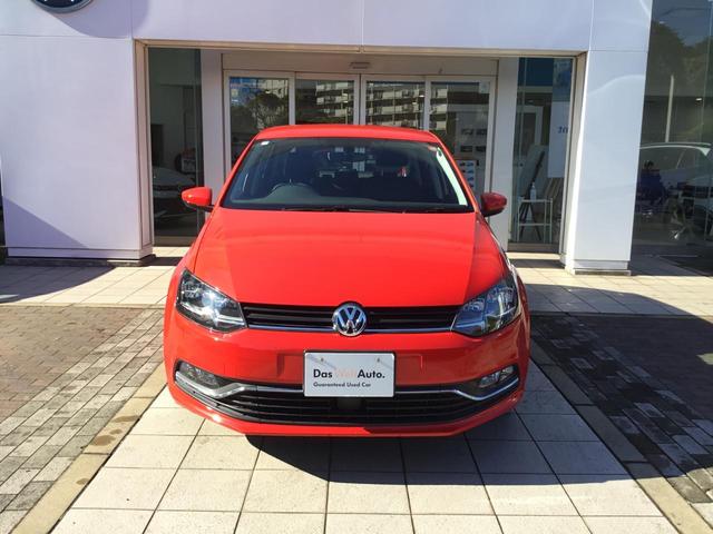 ポロ TSIハイライン マイスター フラッシュレッド 正規ディーラー認定中古車(9枚目)