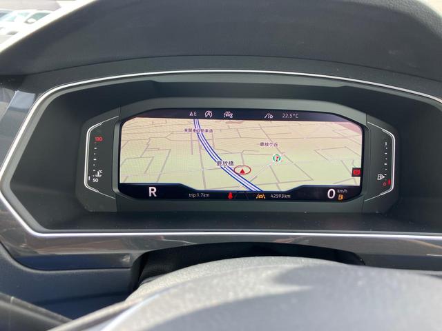 ティグアン TDI 4モーション ハイライン VW認定中古車 ディーゼルエンジン VW純正ナビ バックカメラ サイドカメラ フロントカメラ アラウンドビューモニター USB接続 Bluetooth接続 デジタルメーター 後方死角検知機能(10枚目)