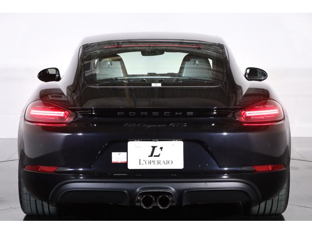 ７１８ケイマン ７１８ケイマンＧＴＳ　ＰＤＫ　有償色　黒革　純正２０インチアルミ　スポーツクロノ　スポーツエキゾースト　ＰＡＳＭ　キセノン　シートヒーター　ステアリングヒーター　パドルシフト　ＰＣＭナビ　バックカメラ　前後パークセンサー（23枚目）