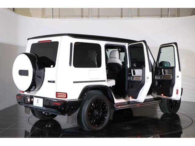 Ｇクラス Ｇ４００ｄ　マヌファクトゥーアエディション　有償カラー　ホワイトレザー　ＡＭＧライン　ラグジュアリーＰＫＧ　ナイトＰＫＧ　フルレザー仕様　ダイナミックシート　前後シートヒーター　アダプティブダンピング　ホワイトウッドトリム／ステアリング（39枚目）