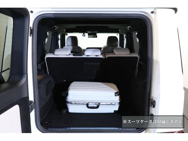 Ｇクラス Ｇ４００ｄ　マヌファクトゥーアエディション　有償カラー　ホワイトレザー　ＡＭＧライン　ラグジュアリーＰＫＧ　ナイトＰＫＧ　フルレザー仕様　ダイナミックシート　前後シートヒーター　アダプティブダンピング　ホワイトウッドトリム／ステアリング（40枚目）