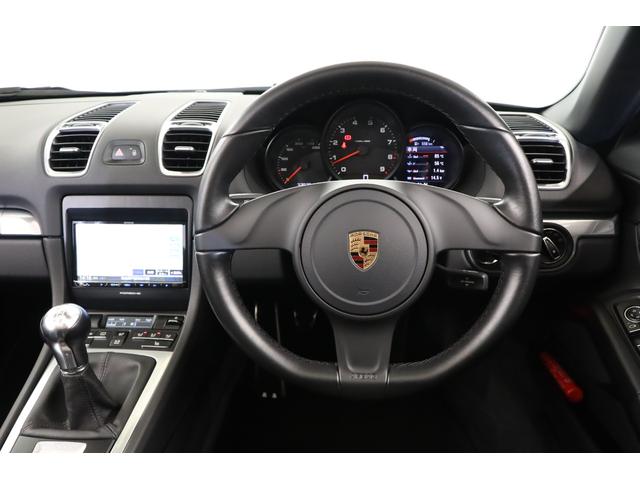 ボクスター ボクスター 6MT 最終モデル 黒ハーフ革 純正19インチアルミ キセノン シートヒーター 社外SDナビ バックカメラ サウンドパッケージプラス CD/DVD ETC スペアキー 整備記録簿 取扱説明書 保証書(11枚目)