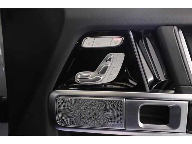 Gクラス G400d AMGライン 有償色 黒革 純正20インチアルミ アダプティブダンピング LEDヘッドライト サンルーフ 前後シートヒーター イオナイザー パドルシフト ブルメスター 純正HDDナビ 地デジ 全周囲カメラ ETC(17枚目)