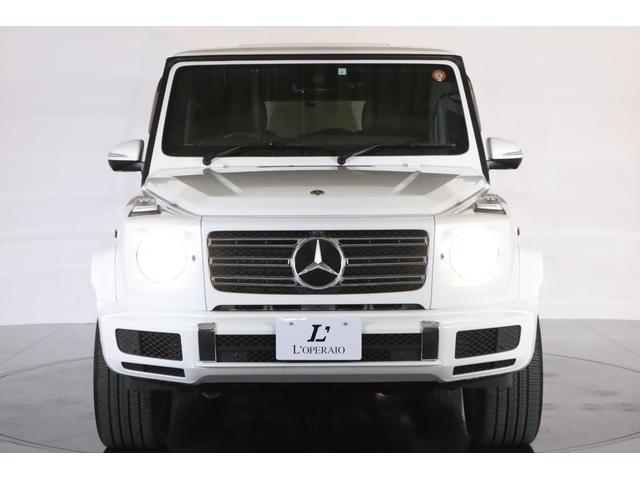 Gクラス G400d AMGライン 有償色 黒革 純正20インチアルミ アダプティブダンピング LEDヘッドライト サンルーフ 前後シートヒーター イオナイザー パドルシフト ブルメスター 純正HDDナビ 地デジ 全周囲カメラ ETC(23枚目)