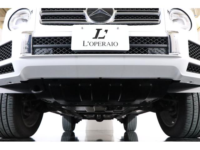 Gクラス G400d AMGライン 有償色 黒革 純正20インチアルミ アダプティブダンピング LEDヘッドライト サンルーフ 前後シートヒーター イオナイザー パドルシフト ブルメスター 純正HDDナビ 地デジ 全周囲カメラ ETC(37枚目)
