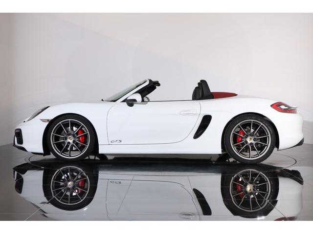 ボクスター ボクスターＧＴＳ　左Ｈ　ＰＤＫ　赤幌　純正２０インチアルミ　スポーツクロノ　スポエキ　ＰＡＳＭ　キセノン　カーボントリム　スポーツシート＋　シートヒーター　電動格納ミラー　純正ＳＤナビ　地デジ　バックカメラ（21枚目）