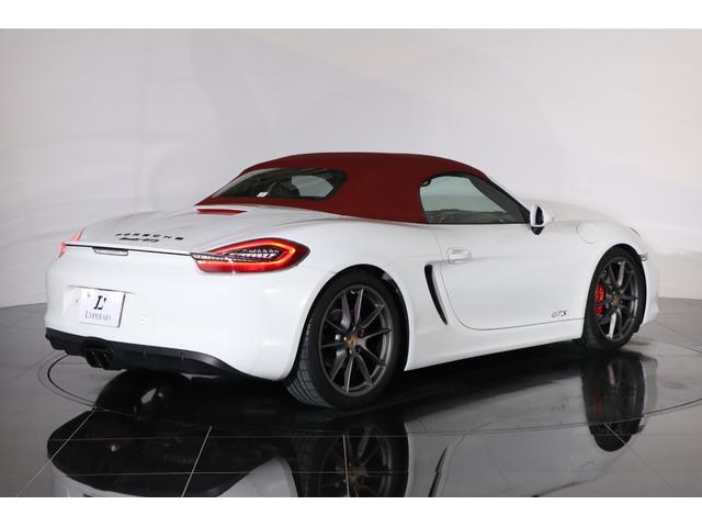 ボクスター ボクスターＧＴＳ　左Ｈ　ＰＤＫ　赤幌　純正２０インチアルミ　スポーツクロノ　スポエキ　ＰＡＳＭ　キセノン　カーボントリム　スポーツシート＋　シートヒーター　電動格納ミラー　純正ＳＤナビ　地デジ　バックカメラ（28枚目）