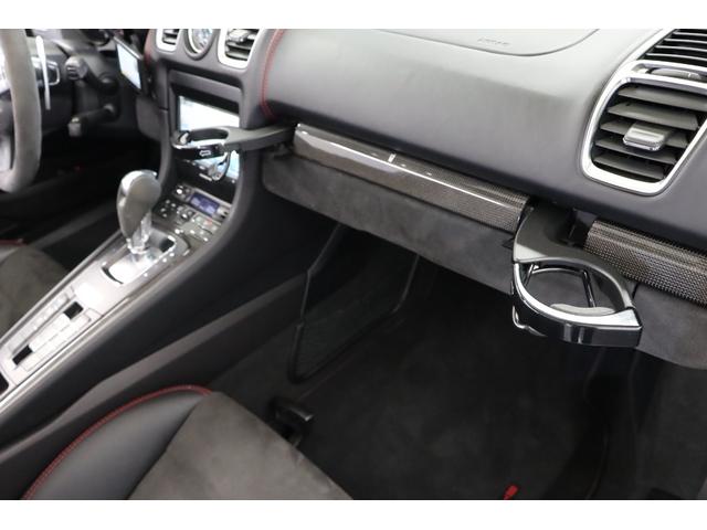 ボクスター ボクスターＧＴＳ　左Ｈ　ＰＤＫ　赤幌　純正２０インチアルミ　スポーツクロノ　スポエキ　ＰＡＳＭ　キセノン　カーボントリム　スポーツシート＋　シートヒーター　電動格納ミラー　純正ＳＤナビ　地デジ　バックカメラ（34枚目）