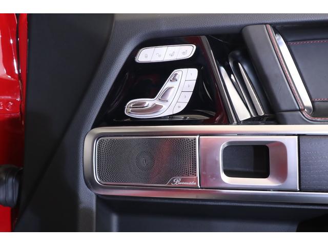 Gクラス G350d マヌファクトゥーアエディション 1オーナー 特別色ジュピターレッド AMGライン ラグジュアリーPKG ブラックアクセント サンルーフ ベンチレーター マッサージ機能(3枚目)