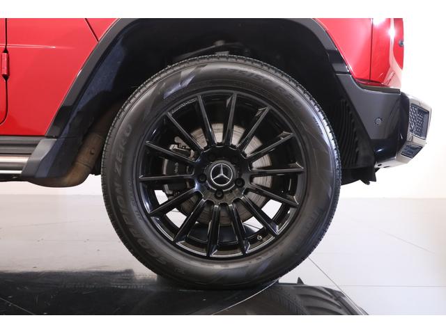 Gクラス G350d マヌファクトゥーアエディション 1オーナー 特別色ジュピターレッド AMGライン ラグジュアリーPKG ブラックアクセント サンルーフ ベンチレーター マッサージ機能(6枚目)