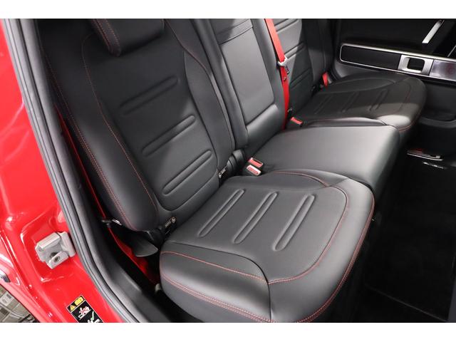 Gクラス G350d マヌファクトゥーアエディション 1オーナー 特別色ジュピターレッド AMGライン ラグジュアリーPKG ブラックアクセント サンルーフ ベンチレーター マッサージ機能(16枚目)